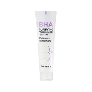 Пенка для умывания FARMSTAY BHA PURIFYING FOAM CLEANSER 150ml